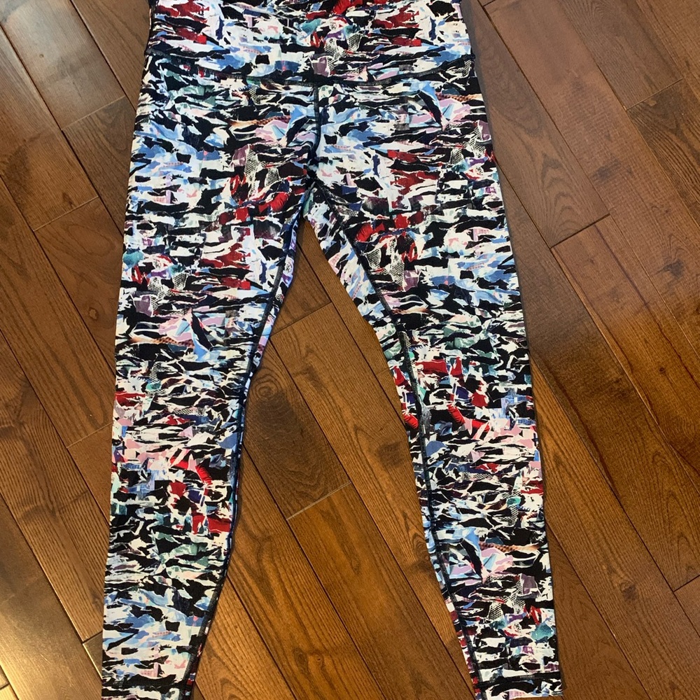 lululemon athletica Multicolor Patterned Leggings